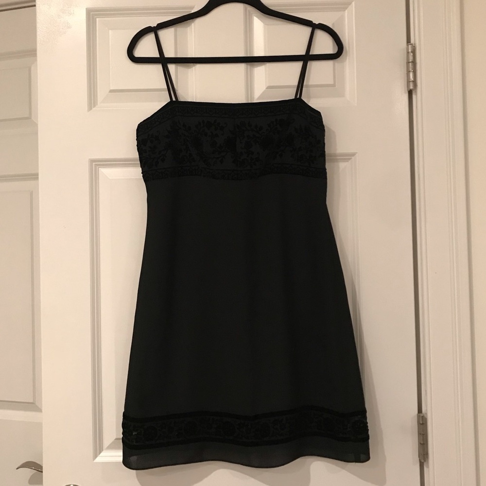 Laundry Little Black Spaghetti Strap Dress